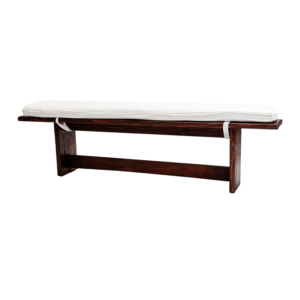 bench mahogany 6ft event rentals los cabos