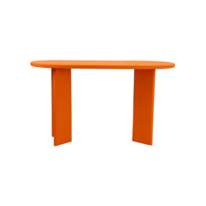 community table neon orange event rentals los cabos