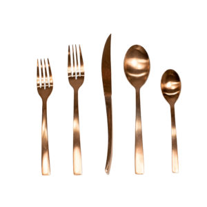 flatware copper event rentals los cabos