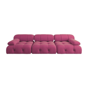 Sofa Bellini Pink event rentals los cabos