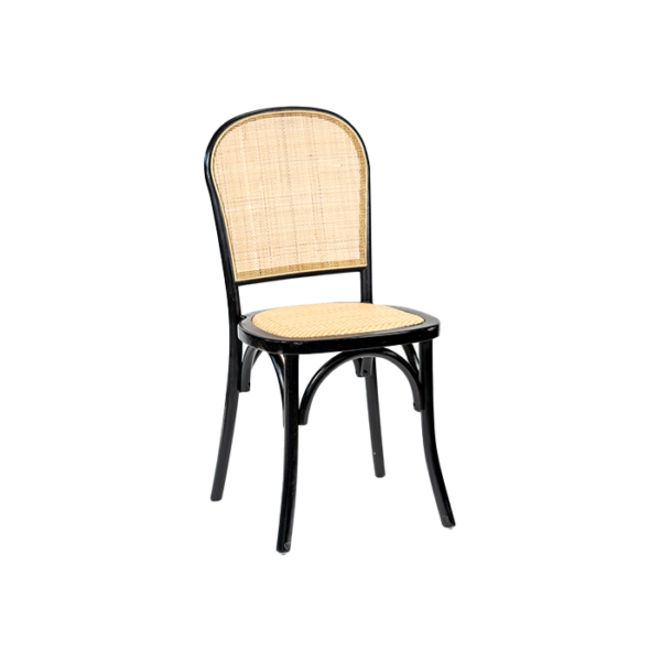 Chair Cane Black event rentals los cabos