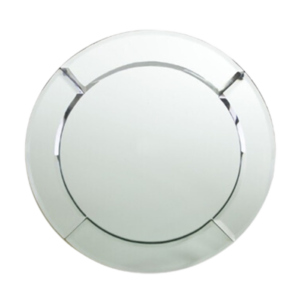 Charger Plate Mirror Round  event rentals los cabos