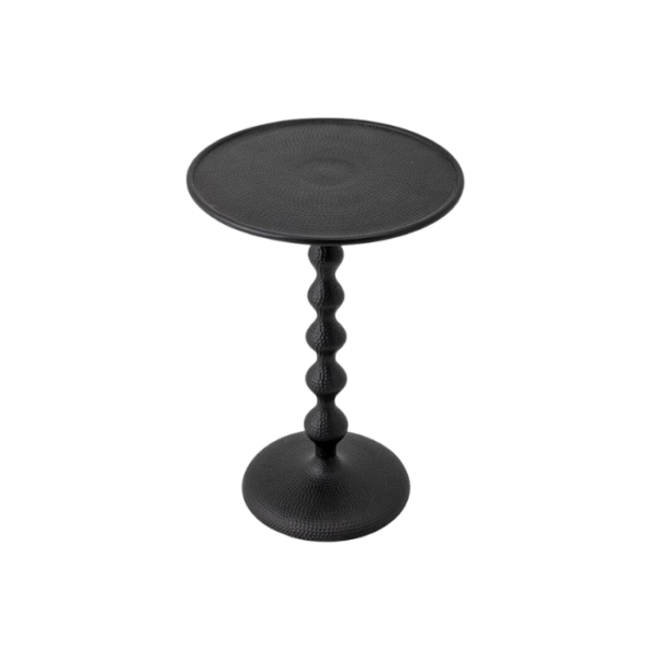 End Table Sena Black event rentals los cabos