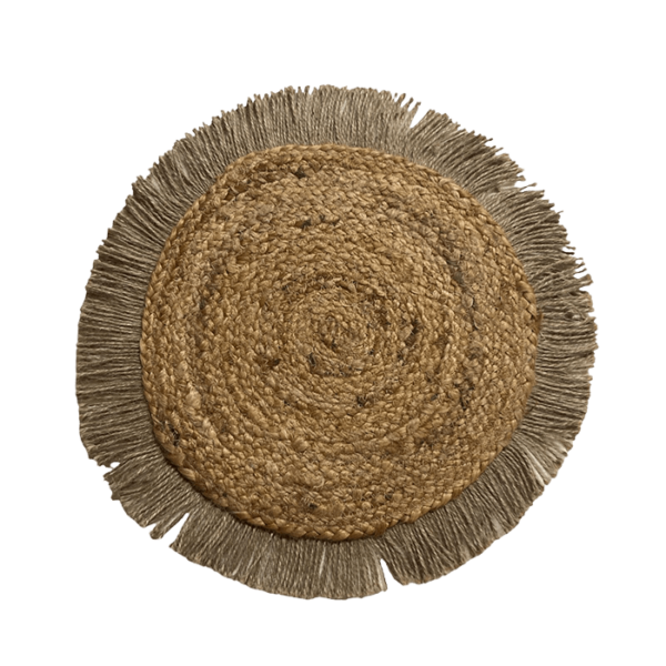 placemat jute natural event rentals los cabos