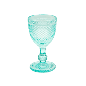 Water Glass Elisa Aqua event rentals los cabos