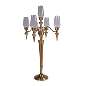 Candelabra Shade 5 Arms event rentals los cabos