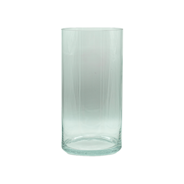 Cylinder Hurricane Clear Large 13.5" x 7" event rentals los cabos