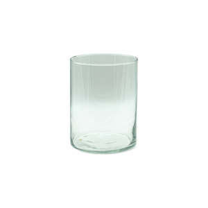 Cylinder Hurricane Clear Small 7" x 6.5" event rentals los cabos