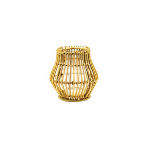 Lantern Bulb Rattan Natural  event rentals los cabos